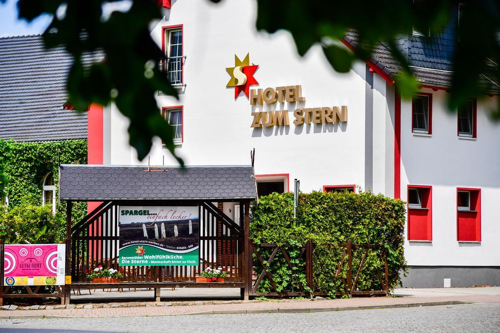 Hotel Zum Stern Spreewald Werben  Buitenkant foto